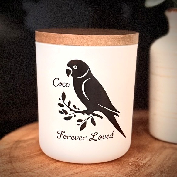 Pet Silhouette / Memorial Candle - Image 5
