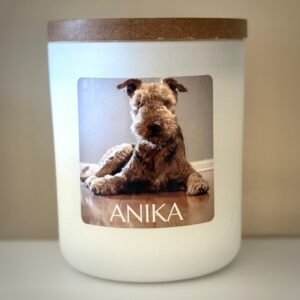 Pet Photo / Memorial Candle