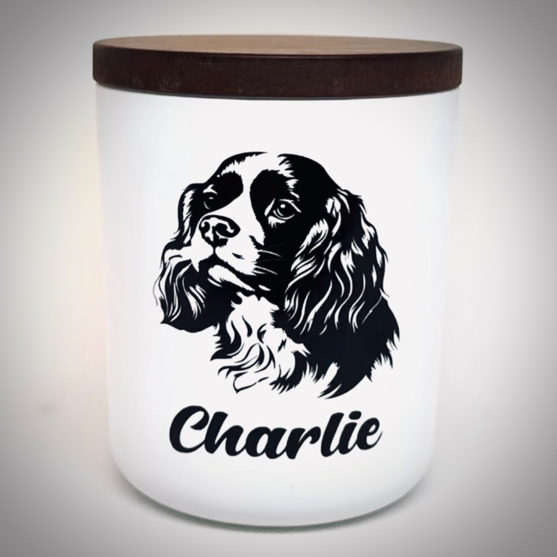 Pet Silhouette / Memorial Candle - Image 2