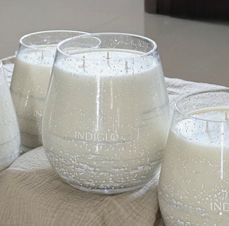 Ziya Clear/White 3 Wick